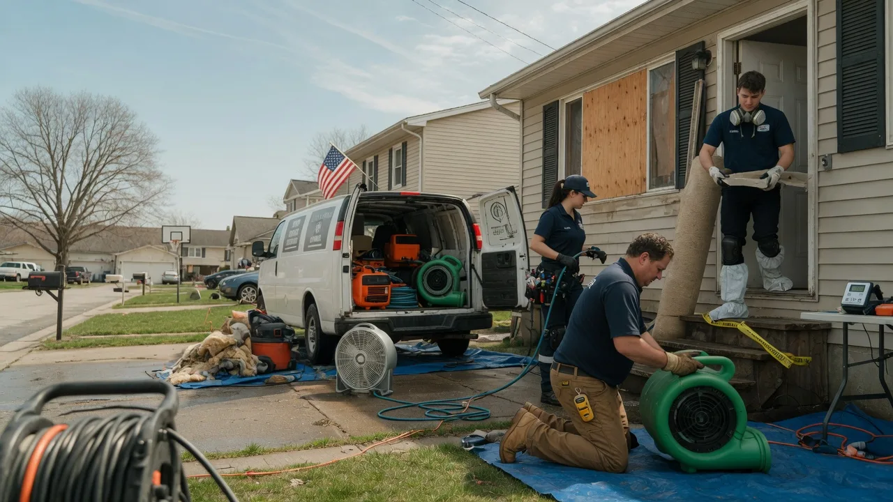 Water Damage Restoration in Washington near me